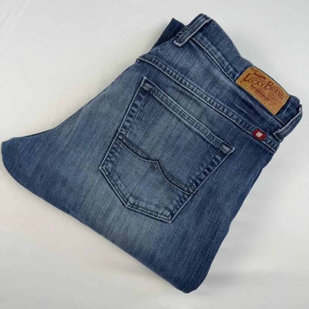 Lucky Brand‎ Women’s Neopolitan Easy Ryder 5 Pocket Denim Jeans Size 14/ 32x30
